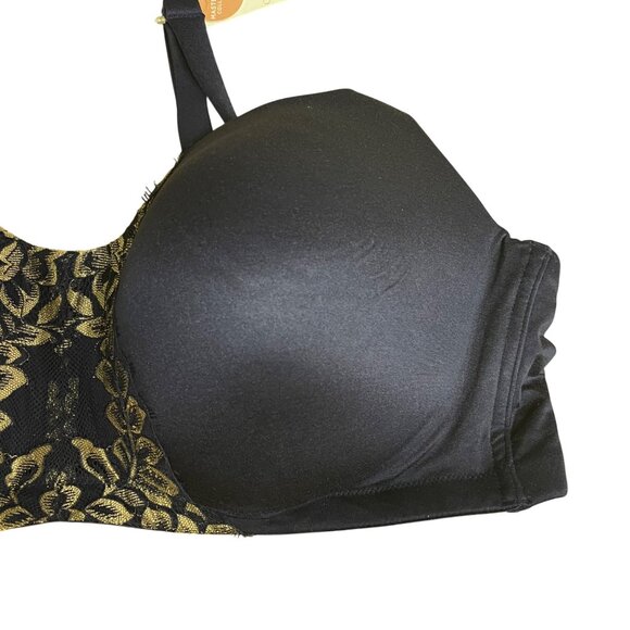 Cacique Lightly Lined Full Coverage No Wire Mastectomy Collection Bra Sz 46C - Picture 2 of 8